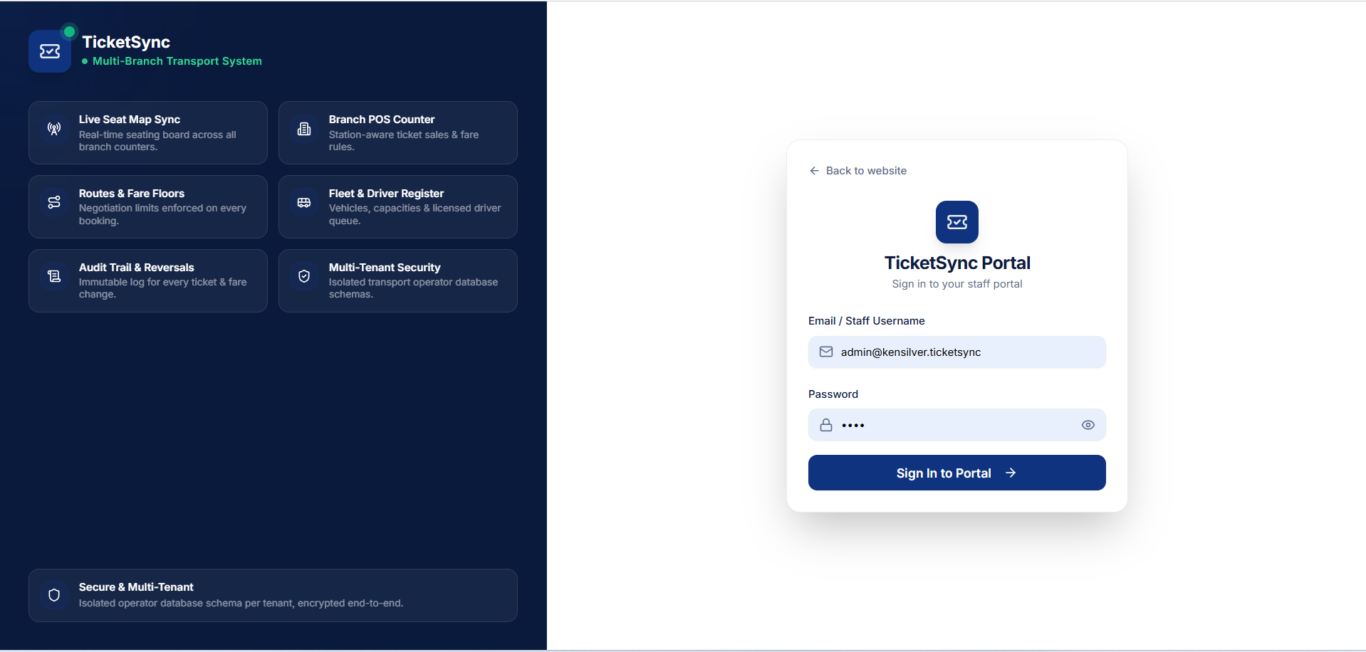 Fleet Application Interface